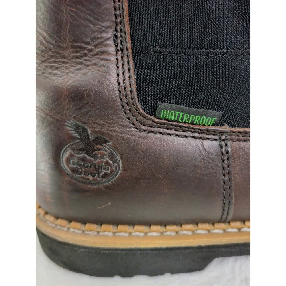 Georgia Giant Soggy Brown Romeo Work Boot